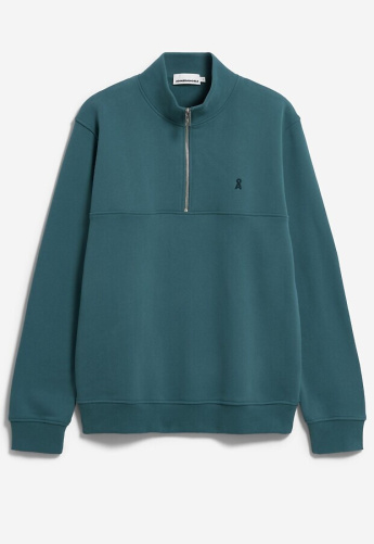 Sweatshirt "Waarlo Fleece" - petrol velvet
