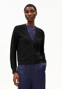 Strick-Cardigan "Menaal Links Links" - black