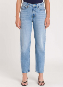 K.O.I. Jeans "Caroline Cropped" (vegan) - blue reef super light