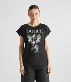 T-Shirt "Visby Dogue Cover" - black