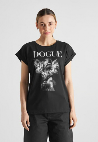 T-Shirt "Visby Dogue Cover" - black