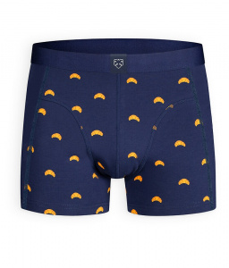 Boxer-Brief "Navy Croissant"