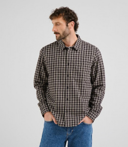 Hemd "Rute Flannel Check" - black