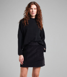 Majorna Corduroy Skirt - black