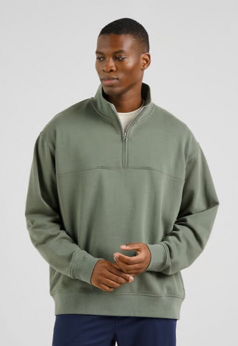 Half Zip Sweatshirt "Sandvalla" - forest green