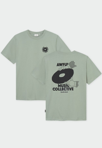T-Shirt "Stockholm Awful Music" - iceberg green