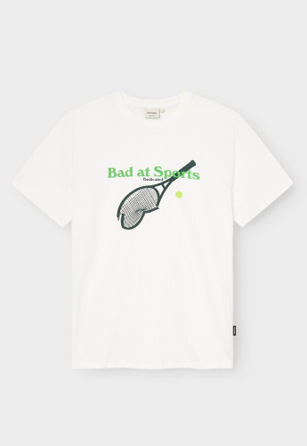 T-Shirt "Stockholm Bad At Sports" - weiß