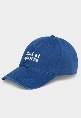 Soft Cap "Slussen Bad At Sports" - royal blue