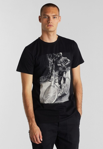 T-Shirt "Stockholm Beer Biker" - black