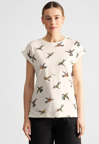T-Shirt "Visby Hummingbirds" - off white