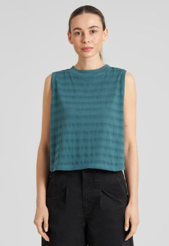 Top "Namsos Lace" - mediterranea green