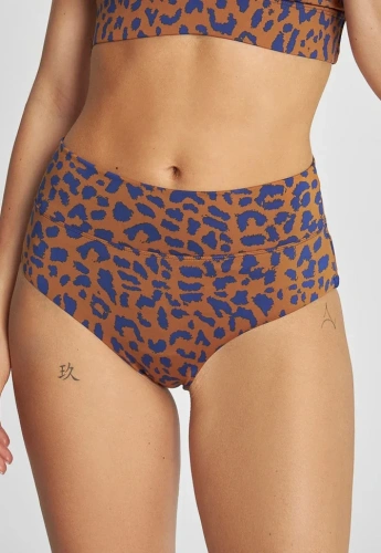 Bikini Pants "Slite Leopard"