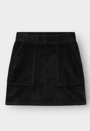Majorna Corduroy Skirt - black