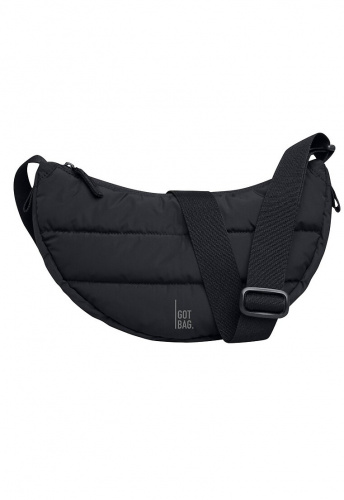 Got Bag "Puffer Moon Bag Small Monochrome" - black