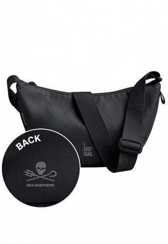 Got Bag "Moon Bag Small Sea Shepherd" - black
