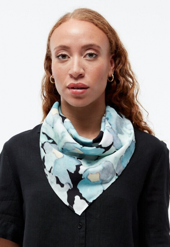 Givn Tencel Scarf "GBBrooklyn" - gentle blue