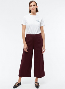 Givn Linen Pants "GBFay" - burgundy