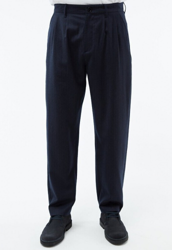 Givn Wool Trousers "Lorenz" - midnight blue
