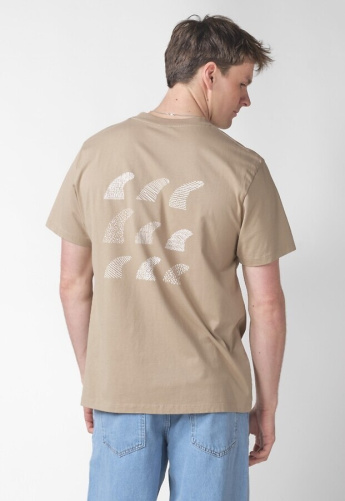 T-Shirt "Seven" - cashew