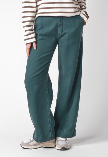 Hose "Lydia Lyocell" - moss green