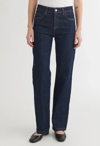 Straight Leg Jeans "Elisa Rinse Wash"