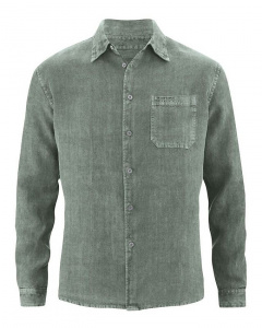 Hemp Shirt "Billy" - thyme