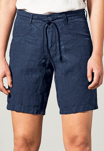 Hanf-Shorts - navy