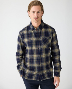 Check Flannel Shirt - blue check