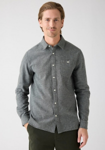 Fishbone Flannel Shirt - forrest night