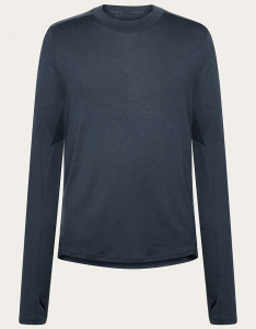 Mens Dynamic Wool Long Sleeve - total eclipse