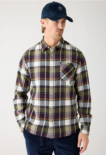 Kariertes Flanell-Hemd - blue check