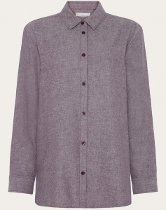 Shirts Organic Cotton Flannel Shirt - fig