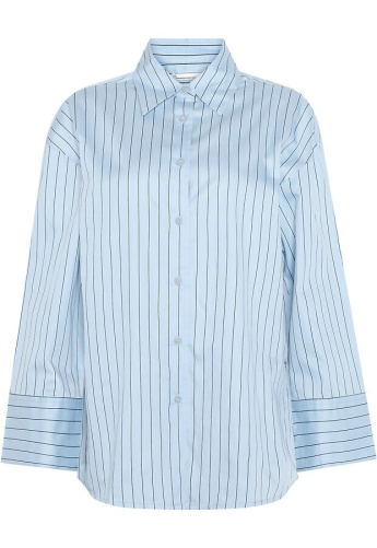 Gestreifte Bluse - blau gestreift