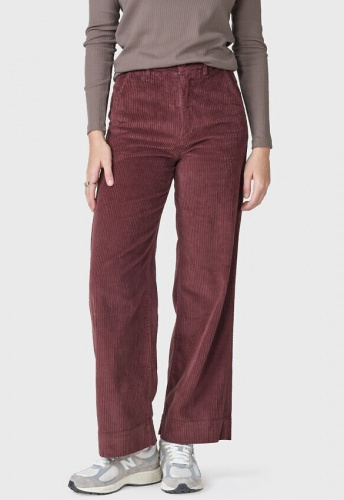 Kordhose "Lydia Jumbo" - burgundy