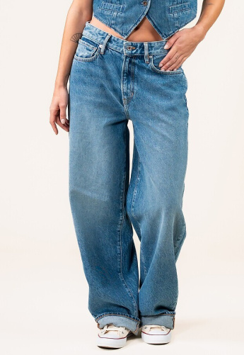 Kuyichi Jeans "Lucy Loose" - lifecycle blue