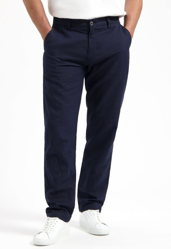 Kuyichi Leinenhose "Darren" - midnight blue