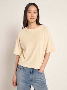 Lanius "Terry Raglan Shirt" - creme