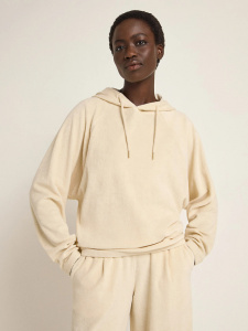 Lanius "Hooded Sweatshirt" - creme