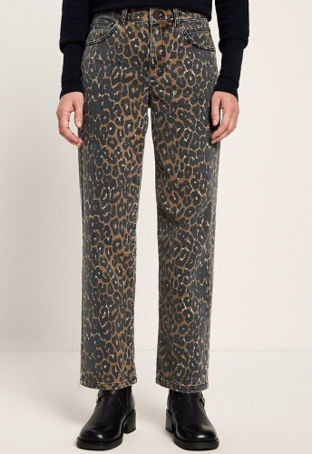 Lanius "Relaxed Jeans" - print leo