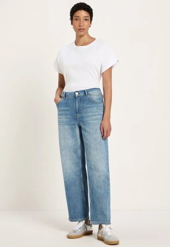 Lanius "Relaxed Jeans" - stonewash blue denim