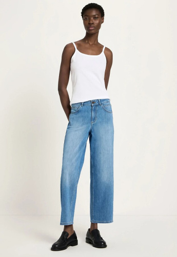 Lanius "Relaxed Jeans" - mid blue denim