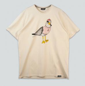 Seaborn Seagull T-shirt - rainy day