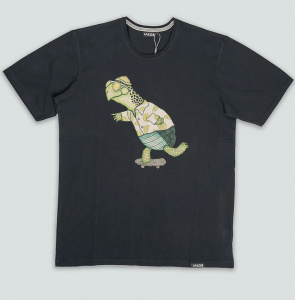 Turbo Turtle T-shirt - moonless night