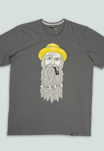 Fishy Beard T-shirt - urban chic