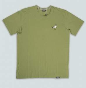 Mini Sunglass Seagull T-shirt - mosstone