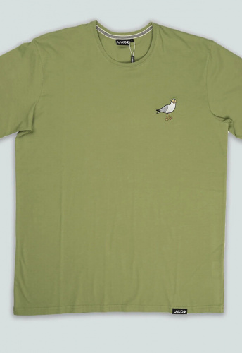 Mini Sunglass Seagull T-shirt - mosstone