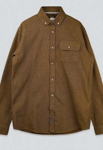 Flanellhemd "Moss" - wood thrush