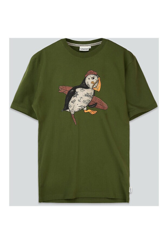 Sea Parrot Surf T-Shirt - riffle green