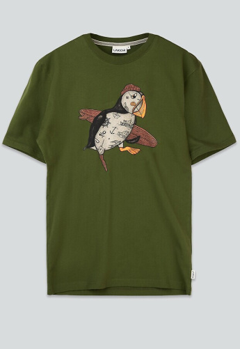 Sea Parrot Surf T-Shirt - riffle green