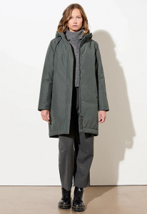 Coat "Ariza" (vegan) - light fir